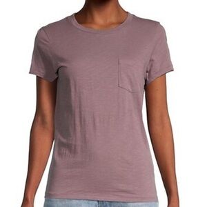 Madewell north side vintage tee shirt fig purple